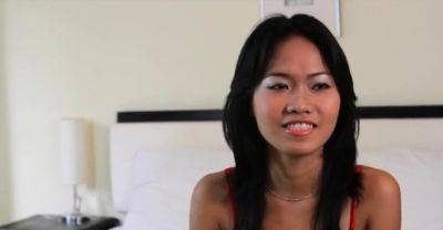 Sweet young nipponese cutie Janna gets body caressed well - drtuber.com - Thailand
